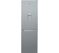 INDESIT LR8 S1S AQ Fridge Freezer - Silver